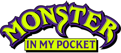 Monster in My Pocket logo for NES